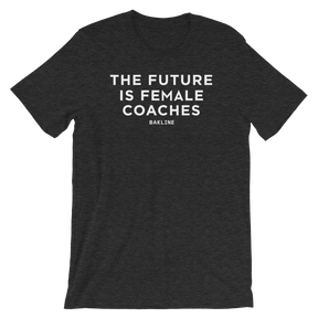 Future is Female COACHES - Heathered Tee - Unisex - Bakline